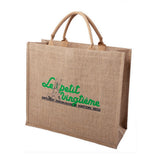 JUTE BAG: Le Petit Vingtième - Tintin and Snowy Green