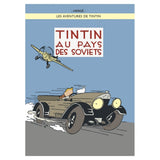 POSTER COVER: #01 - Tintin Au Pays Des Soviets (Colour)
